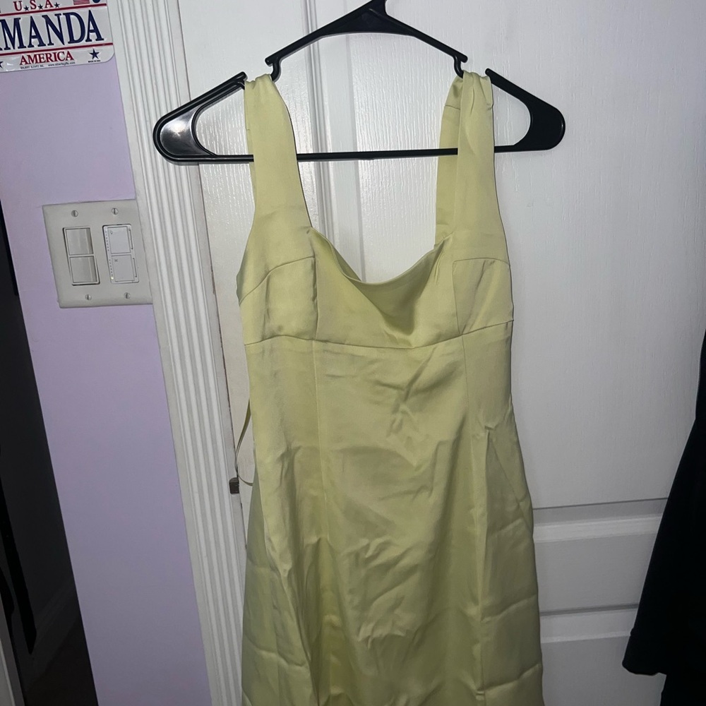 Elegant Yellow Dress